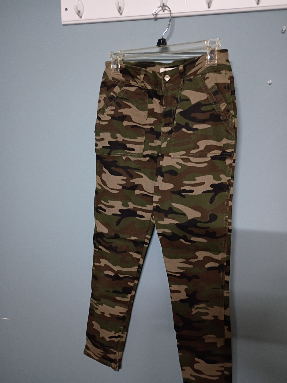 Camo Utility Pants - Green Brown Camouflage